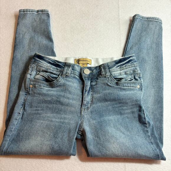 Democracy Denim - Democracy Ab Technology Light Wash Ankle Skinny Jeans Size 10